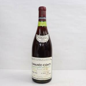 DRC ROMANEE-CONTI（ロマネコンティ）1985 14％未満 750ml ※吹きこぼれ跡・オリ有り F24C270007の画像1