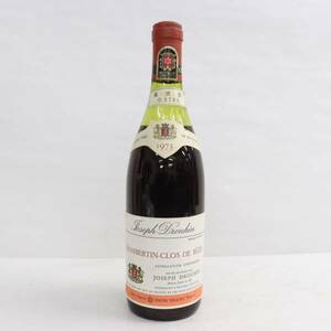 1円~Joseph Drouhin（ジョセフドルーアン）シャンベルタン クロ ド ベーズ 1973 14％未満 730ml ※液面低下 S24D010001