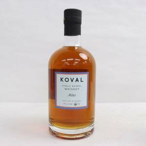 KOVAL（コーヴァル）シングルバレル ミレット 40％ 750ml X24D050045