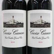 【2本セット】Croix Canon（クロワ カノン）2011 13.5％ 750ml X24D080225_画像2