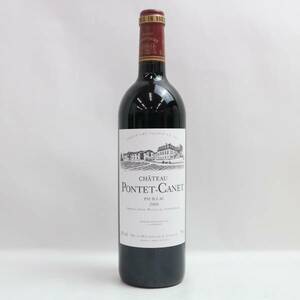 CHATEAU PONTET-CANET（シャトー ポンテ カネ）2000 13％ 750ml X24D080063