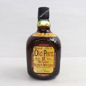 Grand Old Parr（グランド オールド パー）12年 デラックス 43％ 750ml N24D060071