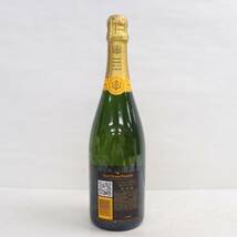 1円~Veuve Clicquot（ヴーヴ クリコ）イエロー ブリュット 12％ 750ml ※ラベル・キャップフィルムキズ M24D050007_画像4