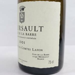 1円~ COMTES LAFON（コント ラフォン）ムルソー クロ ド ラ バール 2001 13％ 750ml X24D110051の画像7