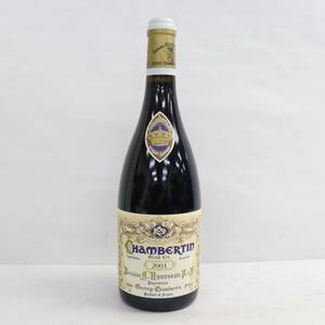 Armand Rousseau（アルマン ルソー）シャンベルタン グランクリュ 2001 13％ 750ml X24D110071