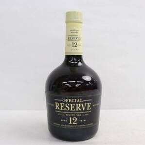 1円~SUNTORY（サントリー）スペシャル リザーブ 12年 40％ 700ml X24D120062の画像1