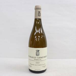 1円~COMTES LAFON（コント ラフォン）ムルソー ジュヌヴリエール 1er 2001 13％ 750ml X24D110053