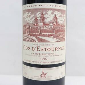 CHATEAU COS DESTOURNEL（シャトー コス デストゥルネル）1996 13％ 750ml ※液面低下 P24B110001の画像2