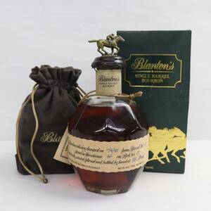 Blantons（ブラントン）シングルバレル 1995 46.5％ 750ml ※ラベル剥がれ X24D120067