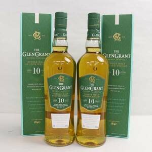 【2本セット】GLEN GRANT（グレン グラント）10年 40％ 700ml X24D150081