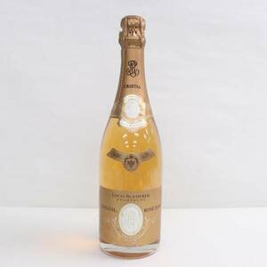 LOUIS ROEDERER（ルイロデレール）クリスタル ロゼ 2008 12％ 750ml ※ラベル・キャップフィルムキズ P24D040001