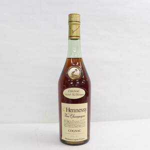 Hennessy（ヘネシー）VSOP スリム グリーンボトル 40％ 700ml ※裏ラベルはがれ S24D140051