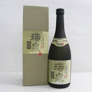 瑞泉 黒龍 10年 熟成古酒 本格甕貯蔵 43度 720ml 詰日15.12 R24D120016