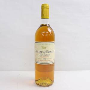 CHATEAU DE FARGUES（シャトー ド ファルグ）ソーテルヌ 1990 13.5％ 750ml ※オリ有り T24D150311