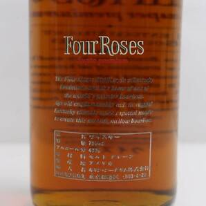 Four Roses（フォアローゼズ）スーパー プレミアム プラチナ 43% 750ml S24D090014の画像5