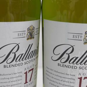 【3本セット】Ballantines（バランタイン）17年 40％ 700ml T24D110142の画像7