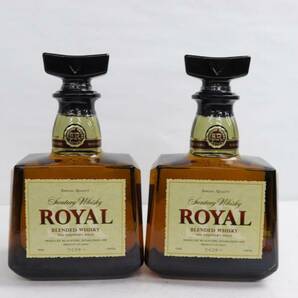 【2本セット】SUNTORY（サントリー）ローヤル SR 43％ 700ml X24D050046の画像1