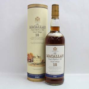 MACALLAN（マッカラン）18年 シェリー オーク カスク 1985 43％ 750ml T24A290073