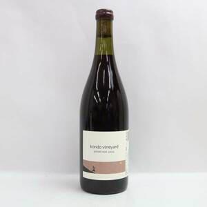 Kondo Vineyard（コンドウ ヴィンヤード）ピノノワール 2022 11.5％ 750ml X24D080234