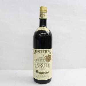 Giacomo Conterno（ジャコモ コンテルノ）バローロ リゼルヴァ モンフォルティーノ 1995 14％ 750ml G24D170013