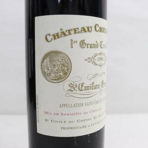 CHATEAU CHEVAL BLANC（シャトー シュヴァル ブラン）1996 13％ 750ml ※オリ有 G24D170036の画像5