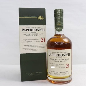 CAPERDONICH（キャパドニック）21年 スモール バッチ リリース 40％ 700ml V24D060008の画像1