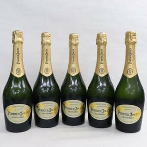 1円~【5本セット】PERRIER-JOUET（ペリエ ジュエ）グラン ブリュット 12.5％ 750ml S24D140025