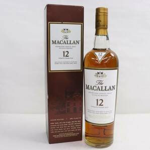 MACALLAN（マッカラン）12年 シェリーオークカスク 旧 40％ 700ml Z24D180031の画像1