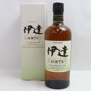 1円~NIKKA（ニッカ）伊達 DATE 仙台宮城峡蒸溜所 謹製 43％ 700ml X24D220165