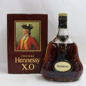 1円~Hennessy（ヘネシー）XO 金キャップ クリアボトル 40％ 700ml X24D220170