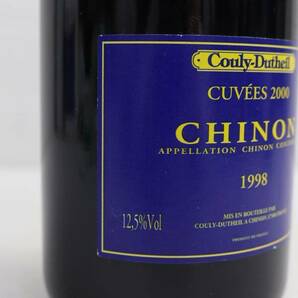Couly Dutheil（クーリーデュテイユ）シノン キュヴェ 2000年記念ボトル 1998 12.5％ 750ml ※オリ有り T24D140054の画像6