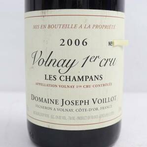 JOSEPH VOILLOT（ジョセフ ヴォワイヨ）ヴォルネイ プルミエ クリュ レ シャンパン 2006 13％ 750ml G24D150014の画像2