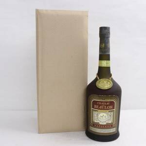 CHATEAU de BEAULON（シャトー ド ボーロン）ナポレオン 40% 700ml ※キャップ傷み T24D140050