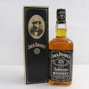 JACK DANIELS（ジャックダニエル）オールド No.7 43％ 750ml ※キャップフィルムダメージ T24D140053