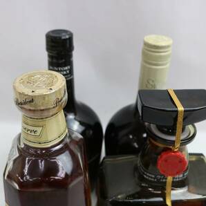 【4本セット】ウイスキー各種（サントリー ローヤル SR 43％ 720ml 等）X24D230101の画像4