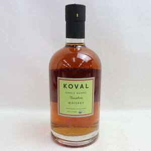 KOVAL（コーヴァル）シングルバレル バーボン 47％ 750ml O24D210011