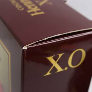 1円~Hennessy（ヘネシー）XO 金キャップ クリアボトル 40％ 700ml F24C220003の画像9