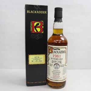 BLACK ADDER（ブラックアダー）ロッホサイド 28年 ロウカスク 1981-2009 56％ 700ml T24C280007