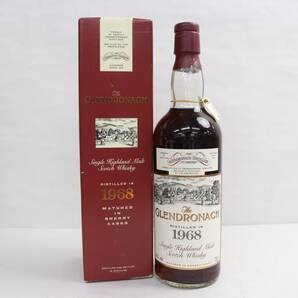 GLENDRONACH（グレンドロナック）25年 1968 ANA 43％ 750ml ※キャップフィルム傷 C24A290001の画像1