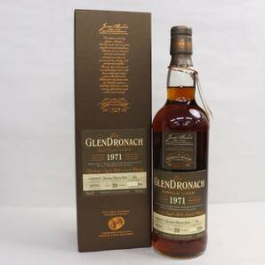 The GLENDRONACH（グレンドロナック）39年 オロロソシェリーバット 1971-2010 48.1％ 700ml T24B090039の画像1