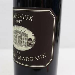 1円~MARGAUX du CHATEAU MARGAUX（マルゴー デュ シャトー マルゴー）2017 13.5％ 750ml T24D190013の画像9