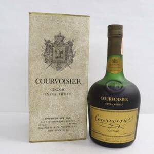 1円~COURVOISIER（クルボアジェ）エクストラ ヴィエイユ 40％ 760ml ※液面低下 T24D140064