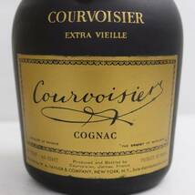 1円~COURVOISIER（クルボアジェ）エクストラ ヴィエイユ 40％ 760ml ※液面低下 T24D140064_画像2