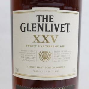 1円~GLENLIVET（グレンリベット）25年 XXV 43% 700ml M24D210008の画像2