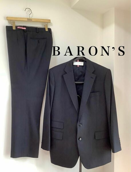 [美品] “Baron's” 春秋ＣＵＳＴＯＭセットアップスーツ