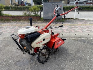 ★富山発　YANMAR　ヤンマー　農用トラクター　歩行型　PST60　一輪　管理機　耕運機　ガソリン　動作確認済み　直接引取のみ　売切り