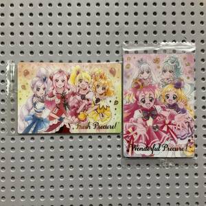 プリキュアカードウエハース9 　SSRNo.17 、No.19 わんだふるぷりきゅあ！フレッシュプリキュア！セット　キュアワンダフル　キュアピーチ