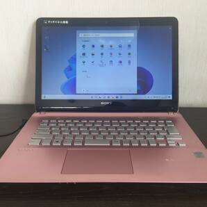 ☆彡 VAIO Fit 14E SVF143B1GN Core i3 4005U 1.7GHz/4G/500G/DVD/14型1,366×768/Win11+2021の画像2