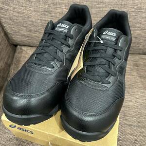 新品アシックス CP201 26.5cm ウィンジョブ ブラック 安全靴
