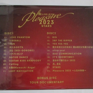  B’z LIVE-GYM Pleasure 2023 -STARS- DVD 3DVDの画像6